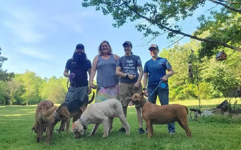 Casal acorda com cachorro desconhecido na cama e história ganha fama na região 