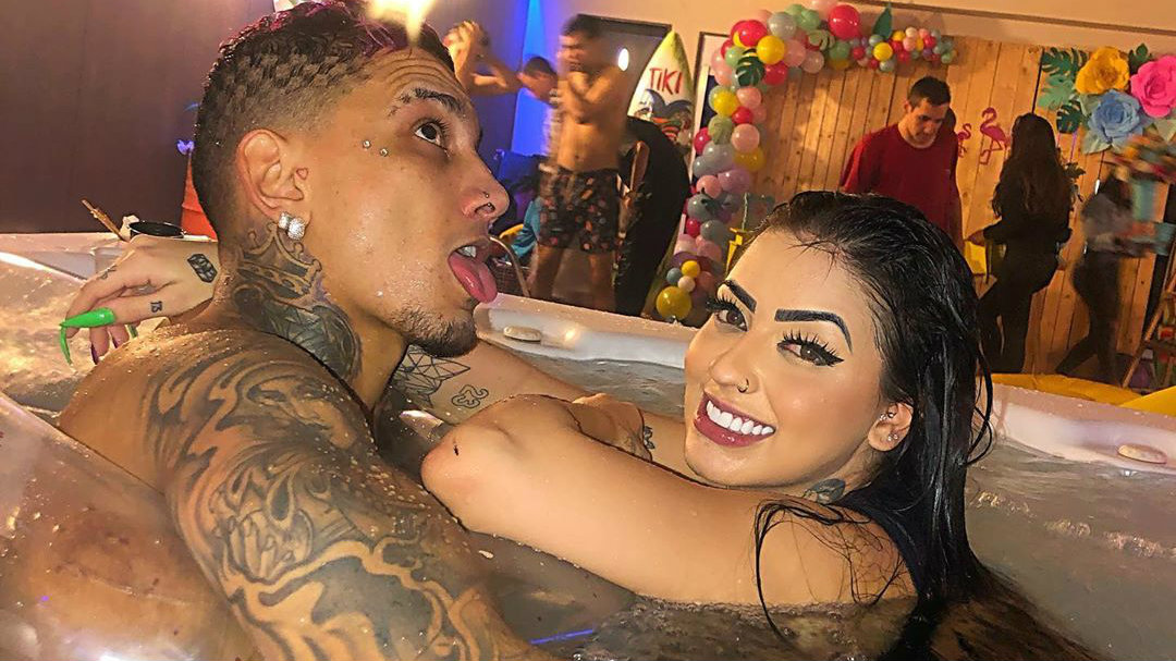 MC Mirella e Dynho Alves voltaram a ter a intimidade exposta após novo vazamento nas redes sociais - Foto: Redes Sociais