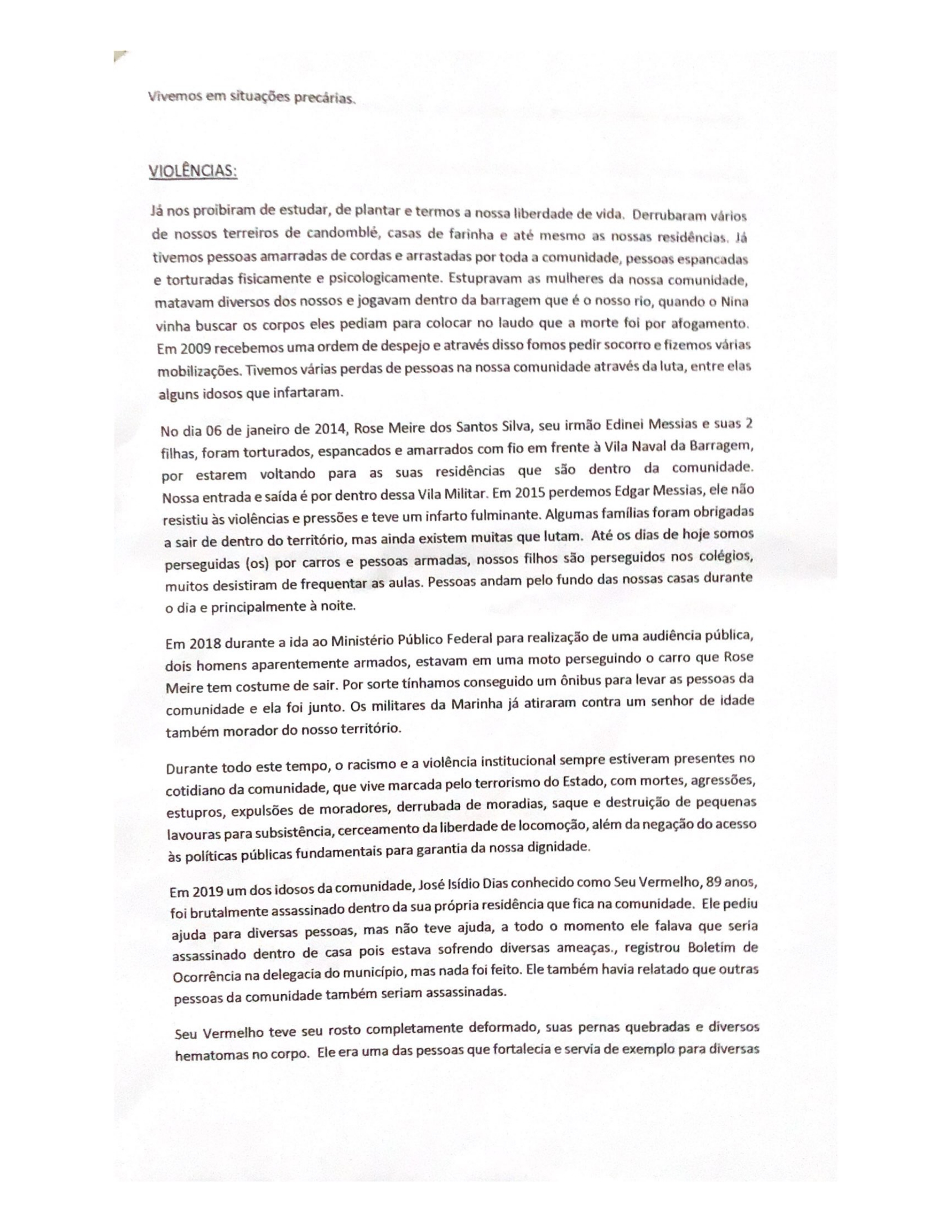 documento lula