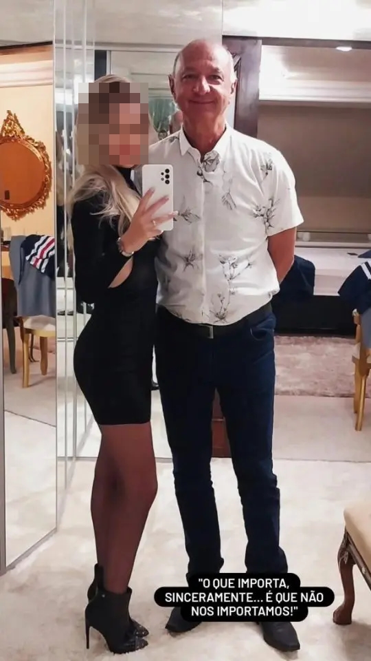 Há mais de um mês, a jovem e o prefeito selaram o casamento no ‘papel passado’. Foto: Reprodução/Redes Sociais