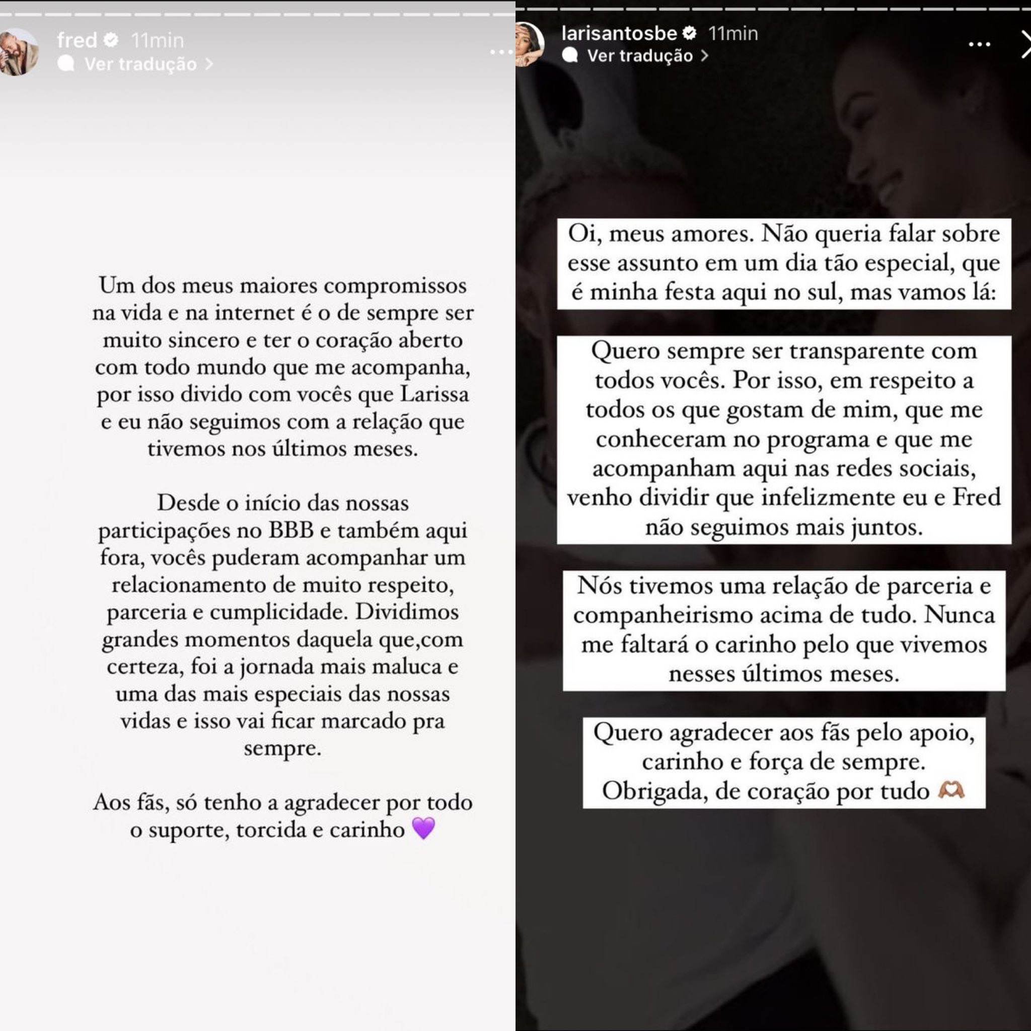 larissa e fred