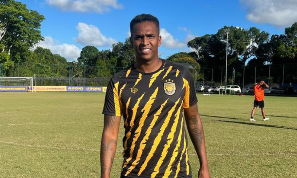 Jô, atual atacante do Amazonas FC para disputa da Série B