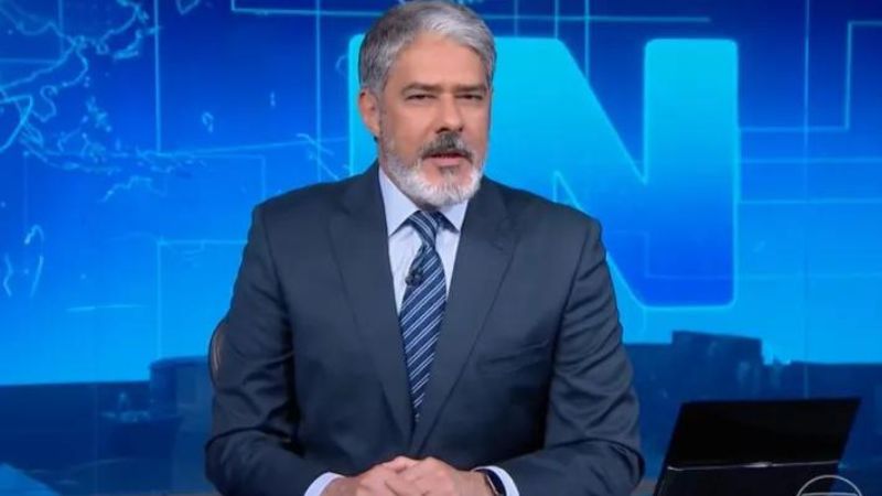 William Bonner no JN | Reprodução / Globo 