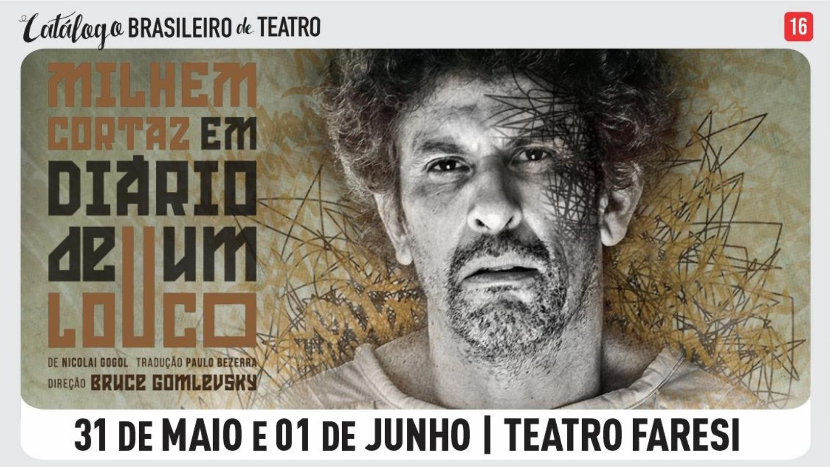 Milhem Cortaz em Diário de Um Louco