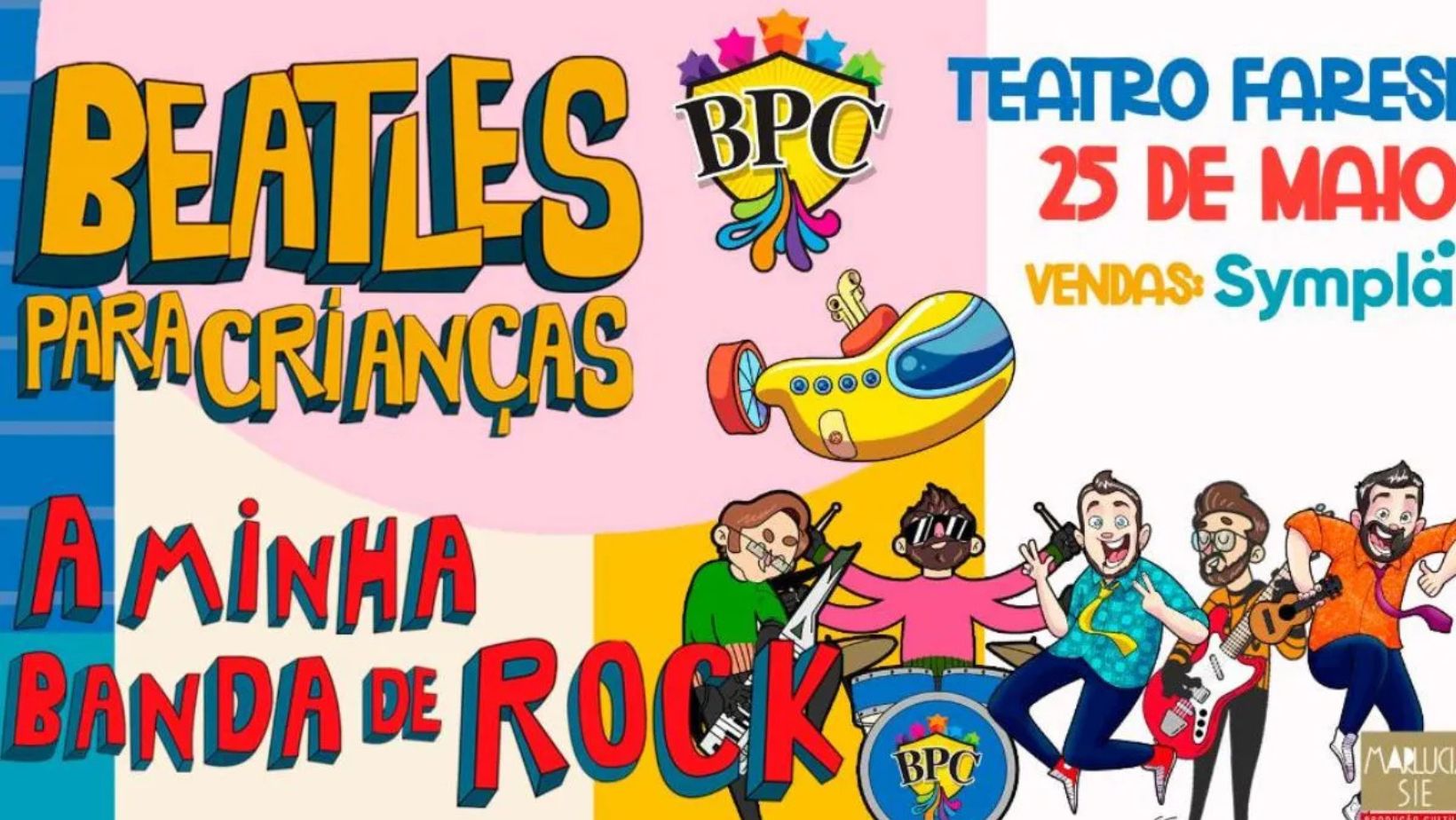 ‘Beatles para Crianças - A MINHA BANDA DE ROCK!’