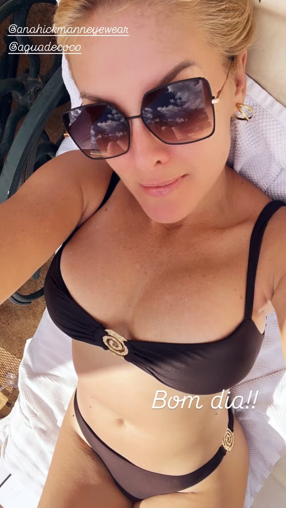 stories de Ana Hickmann