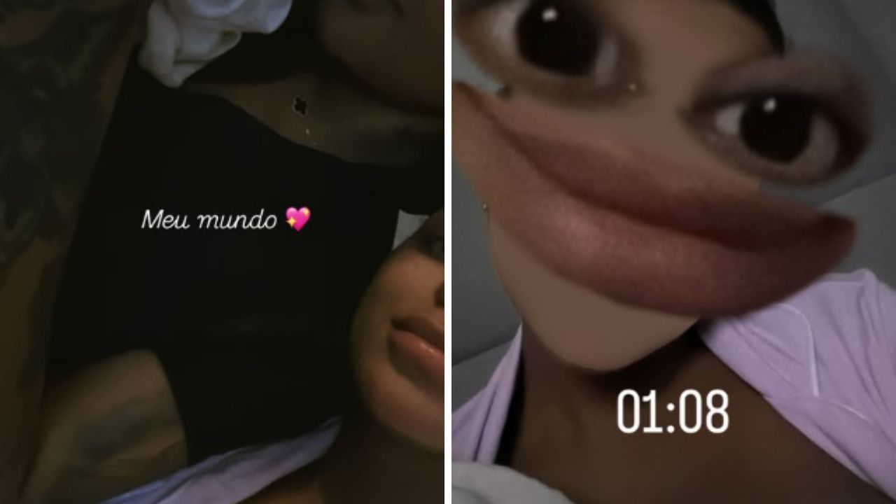 Foto de Brunna com Ludmilla e Zuri