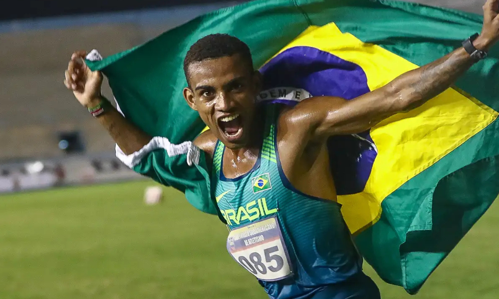 Atleta brasileiro Daniel Nascimento