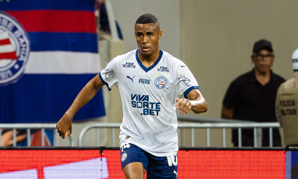 Erick em ação contra o Botafogo, pelo Brasileirão