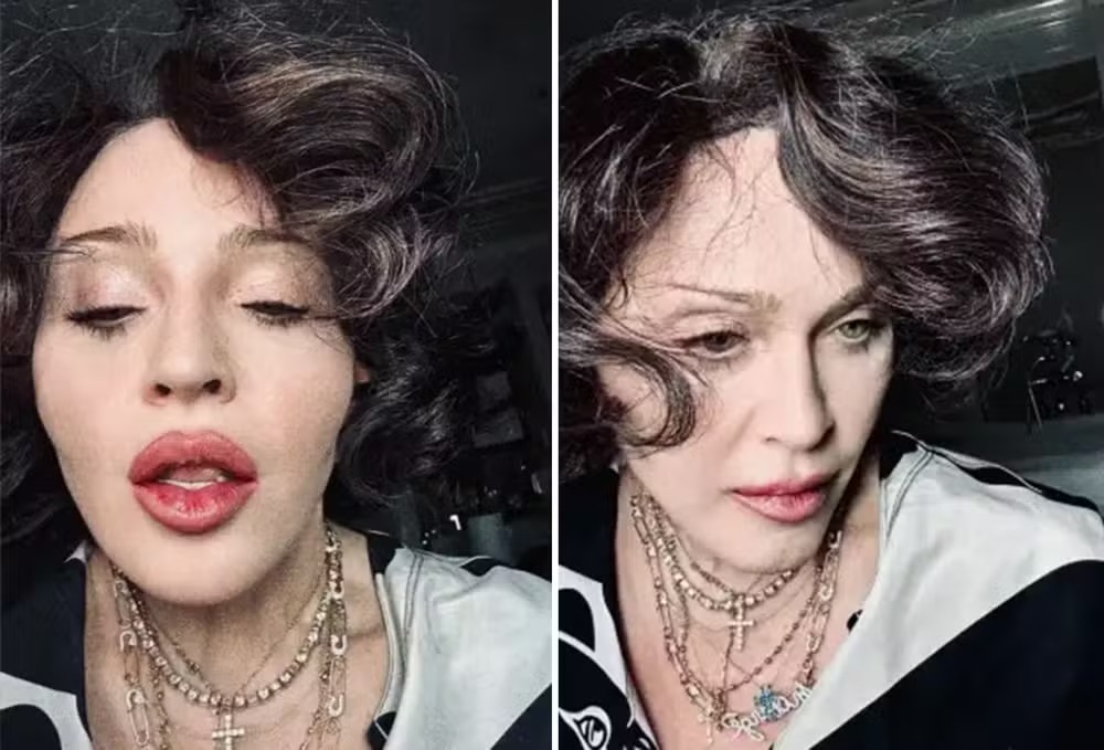 Madonna fica morena para homenagear a mãe, Madonna Louise Ciccone (1933-1963) — Foto: Reprodução/Instagram