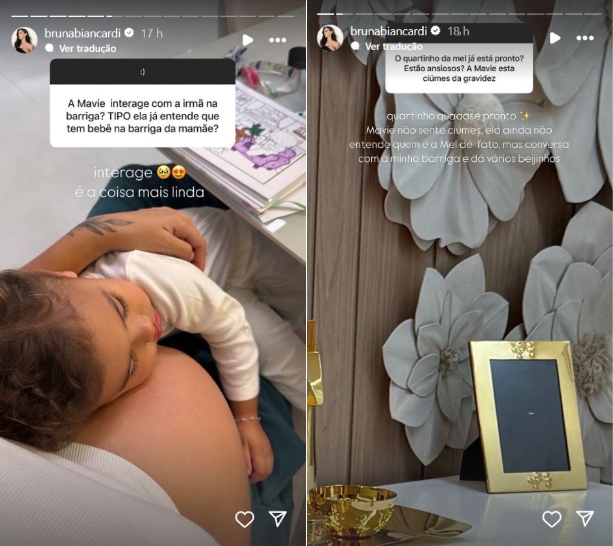 stories de Bruna Biancardi