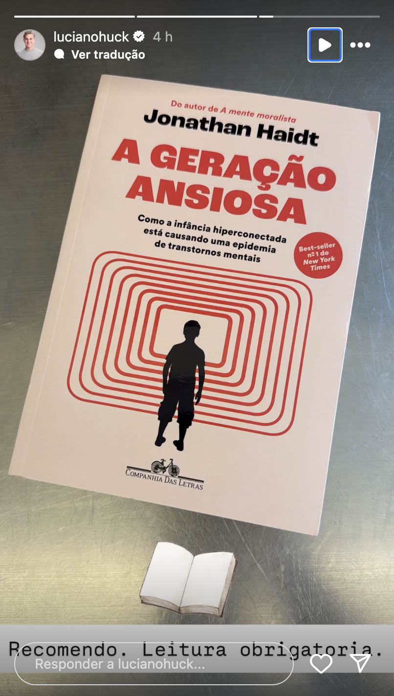 Livro Luciano Huck
