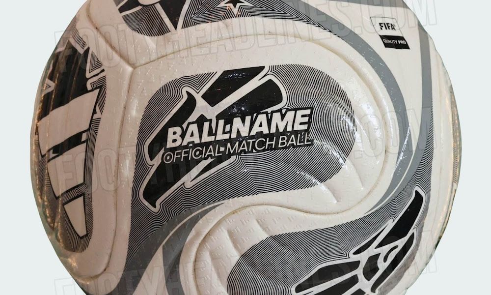 Prottipo da nova bola da Copa do Mundo de 2026 - Foto: Divulgao / Footy Headlines