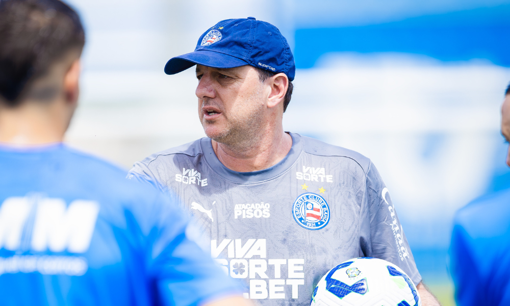 Rogério Ceni durante treino do Bahia no CT Evaristo de Macedo