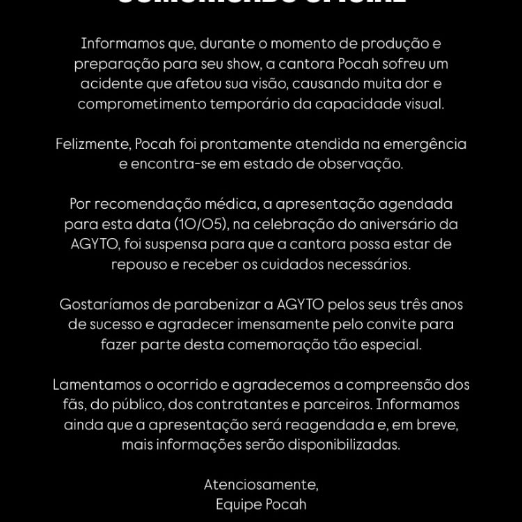 pronunciamento de pocah