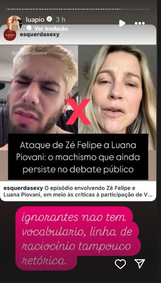 story de luana piovani