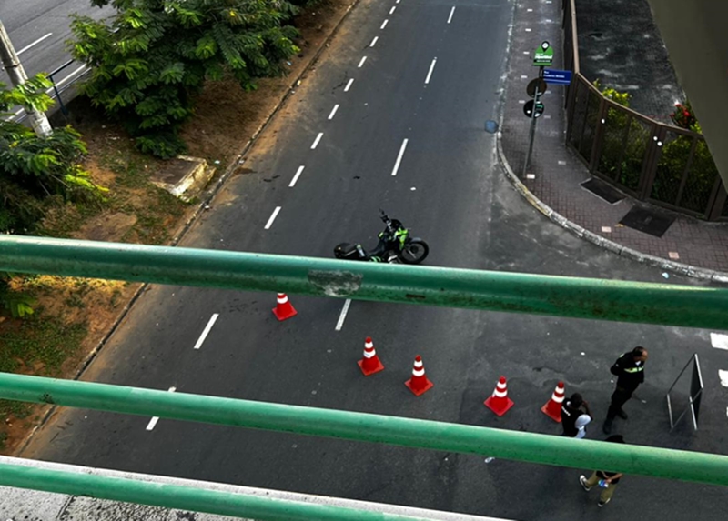 As primeiras horas da manhã deste domingo (2) foram de ‘dor de cabeça’ para motoristas na região. Foto: Leitor/BNews
