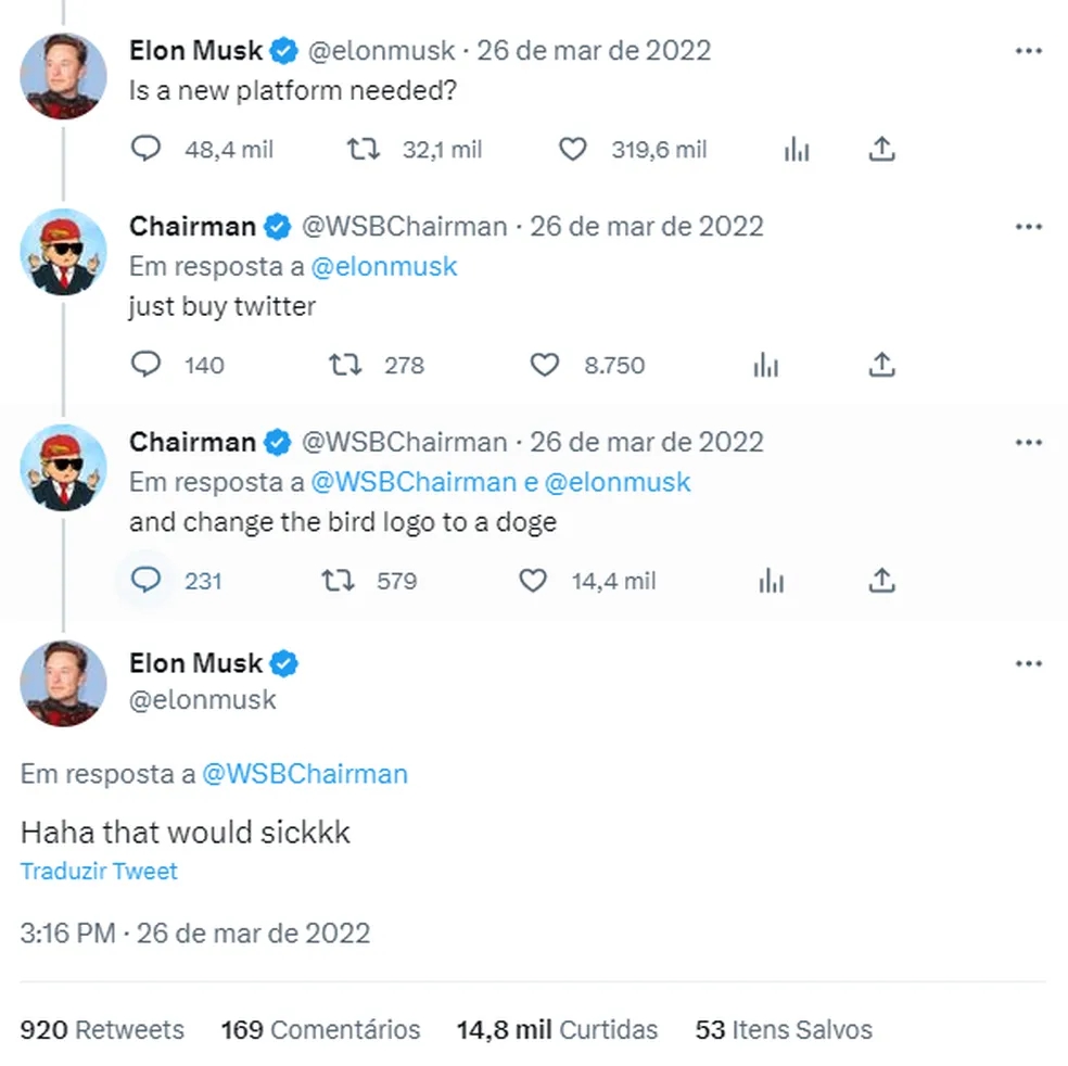 Cachorro ganha coração de Elon Musk e Twitter tem mudança radical