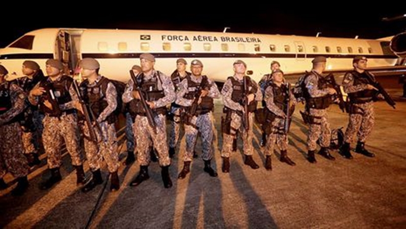 Mais de 220 militares já foram enviados para o estado do Rio Grande do Norte. Foto: ASSECOM RN/ Rogério Vital 
