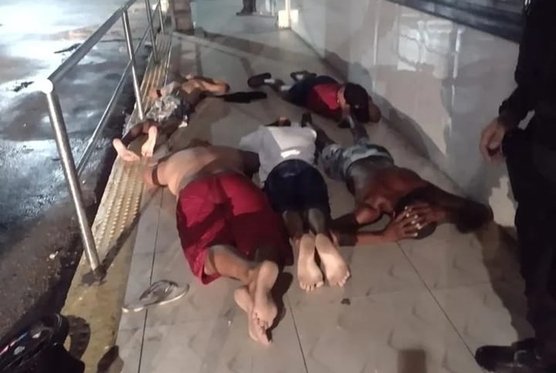 A polícia capturou até então 64 suspeitos. Foto: Reprodução/Redes Sociais
