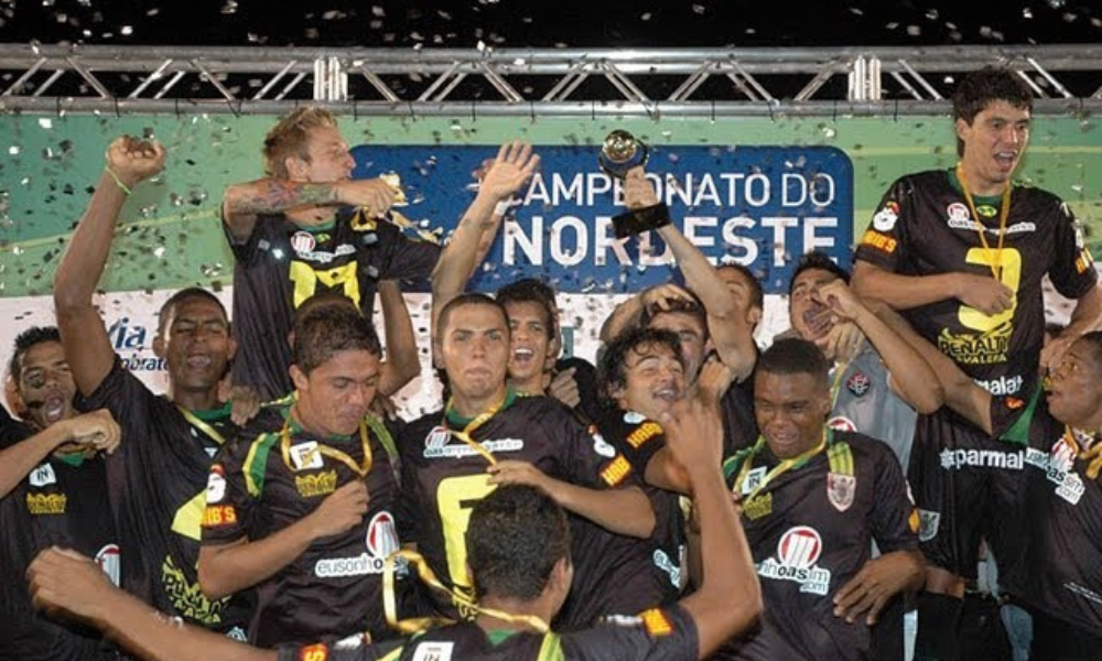 Time de juniroes do Vitória foi campeão da Copa do Nordeste em 2010