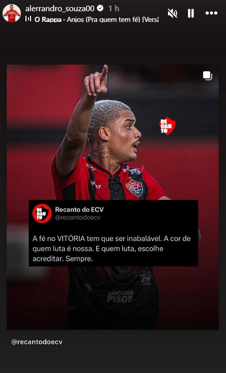 Alerrandro posta mensagem