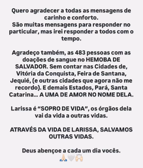 Doação de órgãos