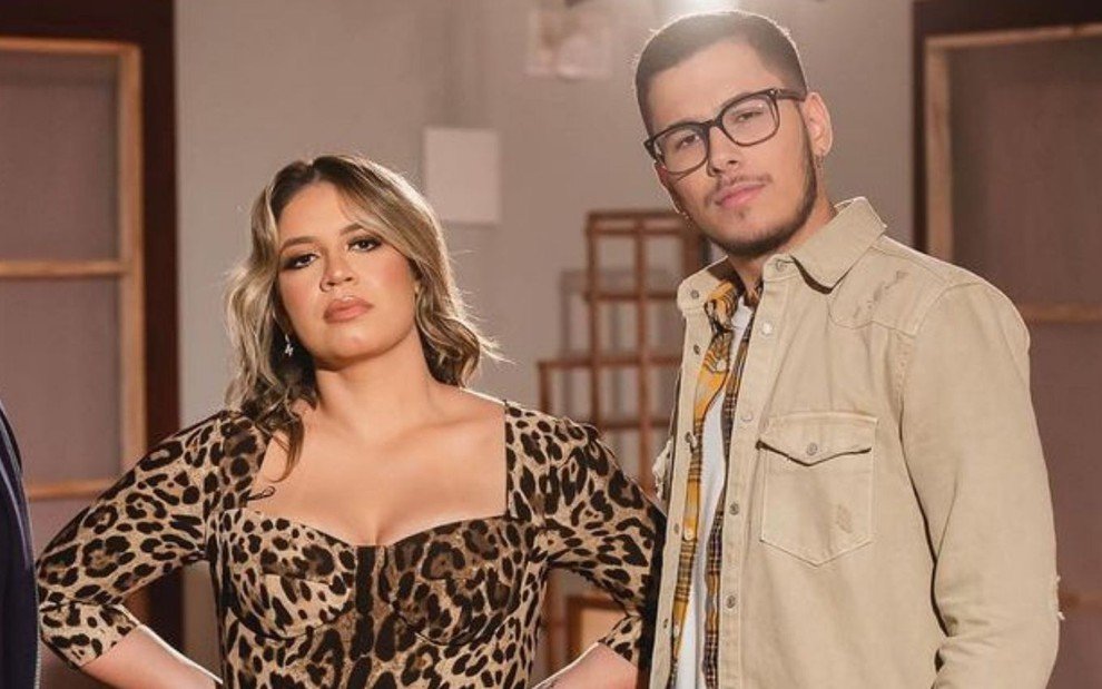 Marília Menonça e irmão João Gusttavo