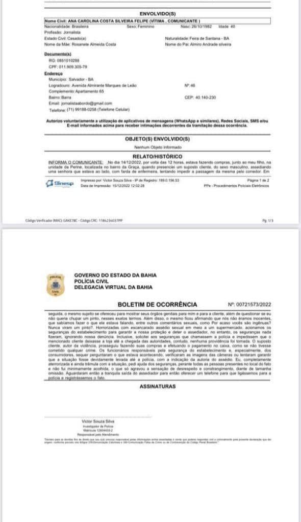 Boletim de Ocorrência