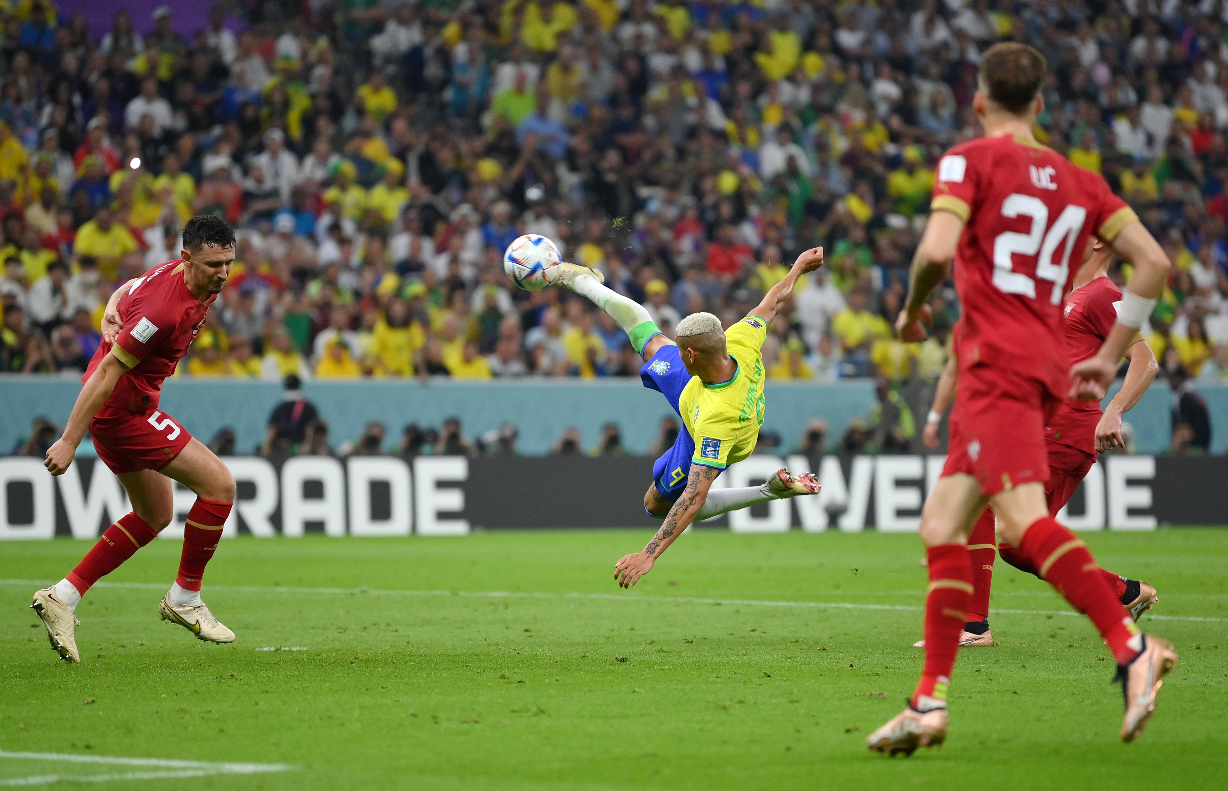 Brasil x Sérvia: onde rever jogo da Copa do Mundo e gols de Richarlison