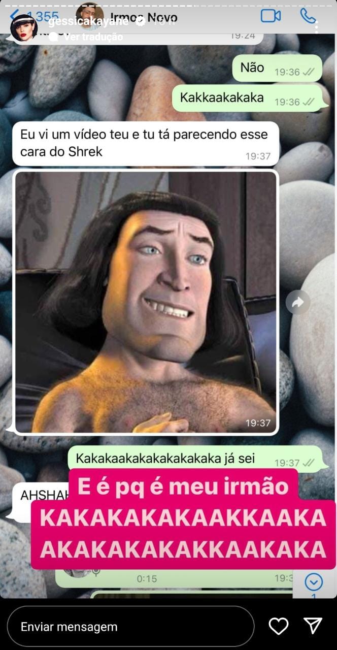 Gkay é comparada com personagem do Shrek após harmonização facial; confira