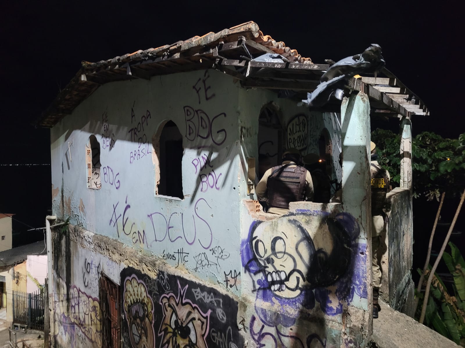 pms fazem simulação de ação que resultou na morte de tês pessoas na Gamboa