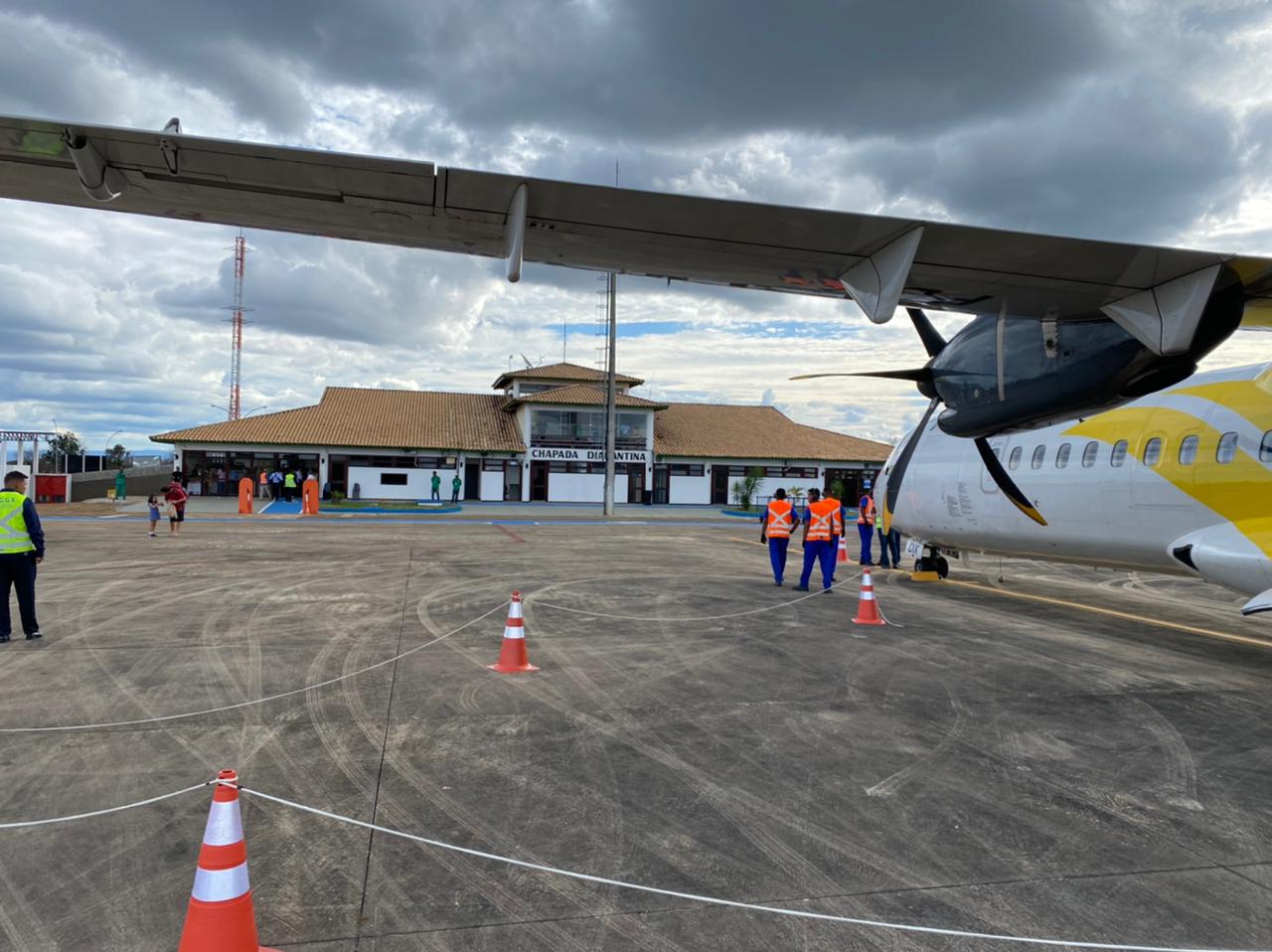 Avião da Gol em Lençóis