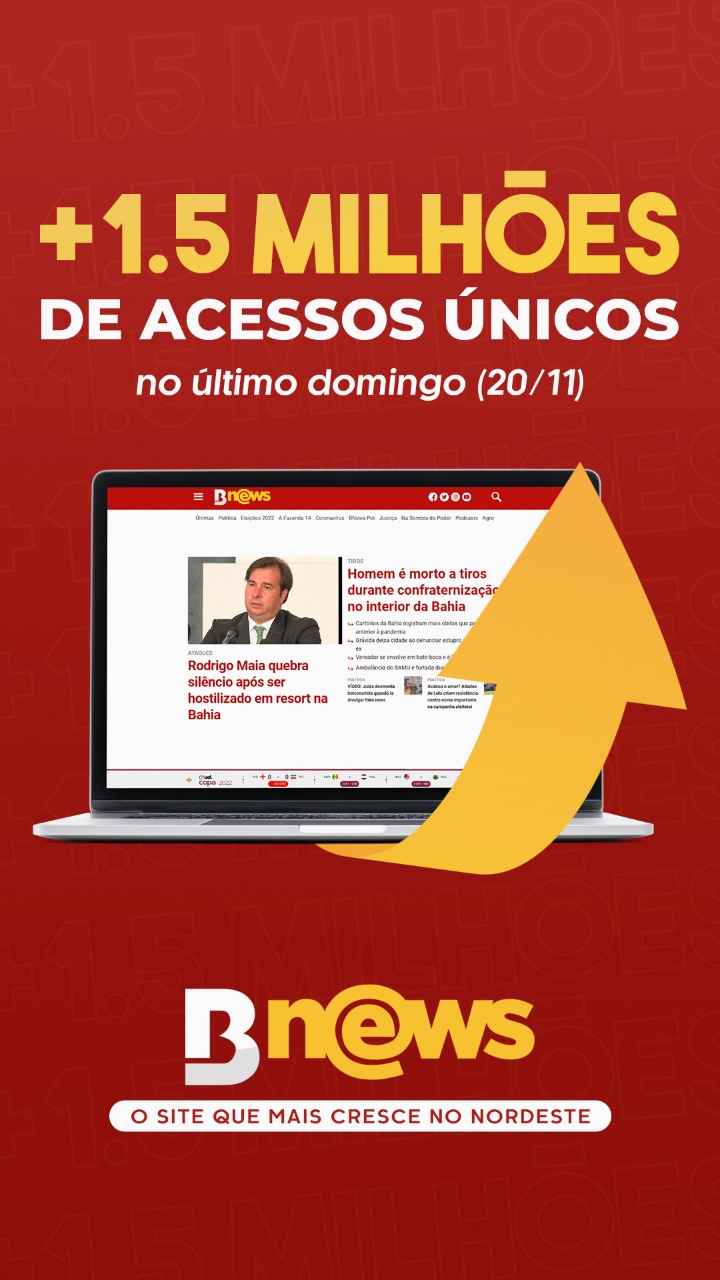 Bnews bate recorde de visitas únicas no último domingo (20)