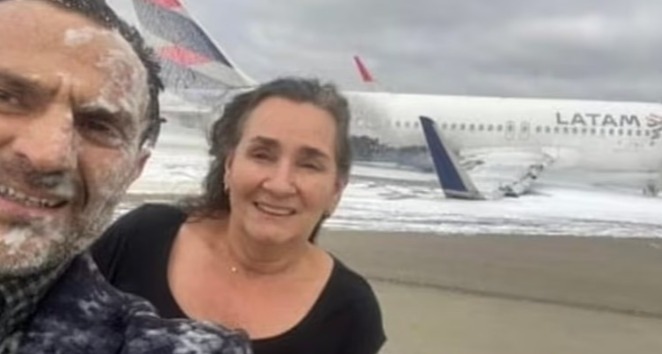 Casal em comemoração após segunda chance de vida