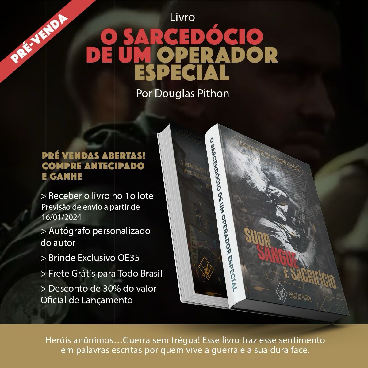 Novo livro de Douglas Pithon