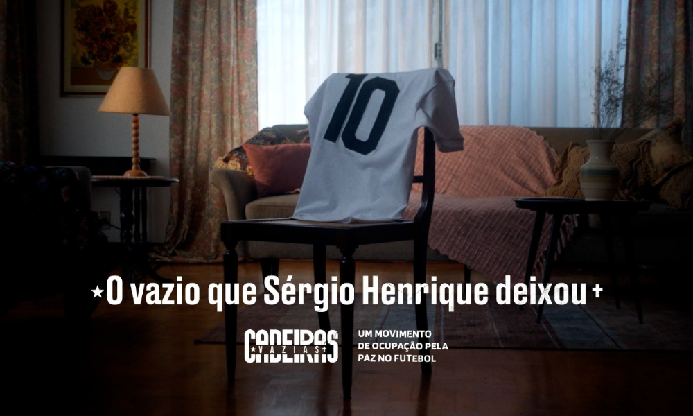 Peça que será utilizada na campanha 'Cadeiras Vazias'