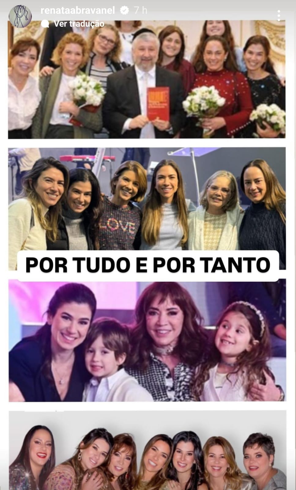 Renata Abravanel e Silvio Santos 