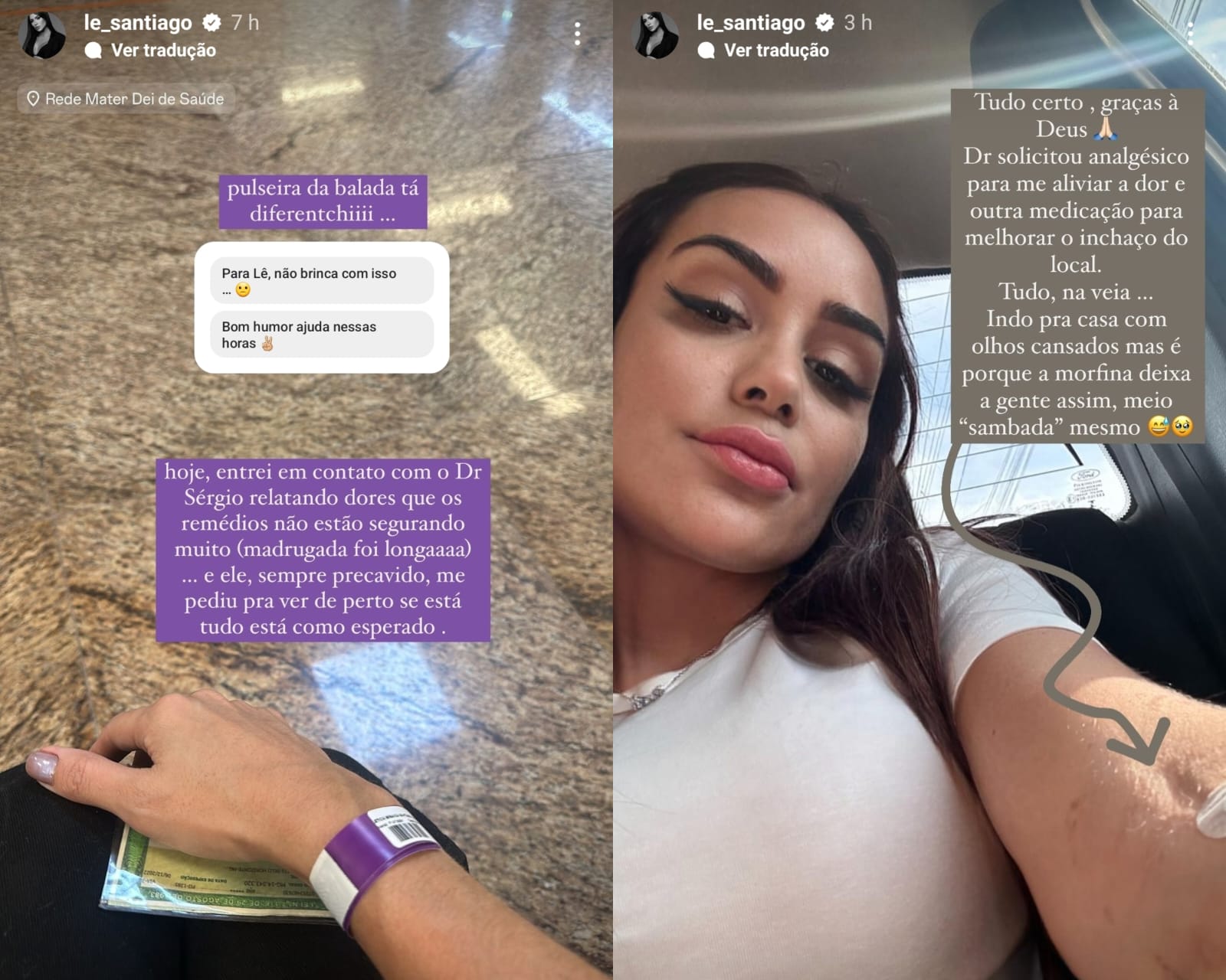 Stories publicados por Letícia Santiago