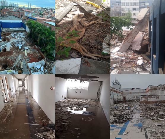 Ruínas e abandono - Imagens: Leitor BNews