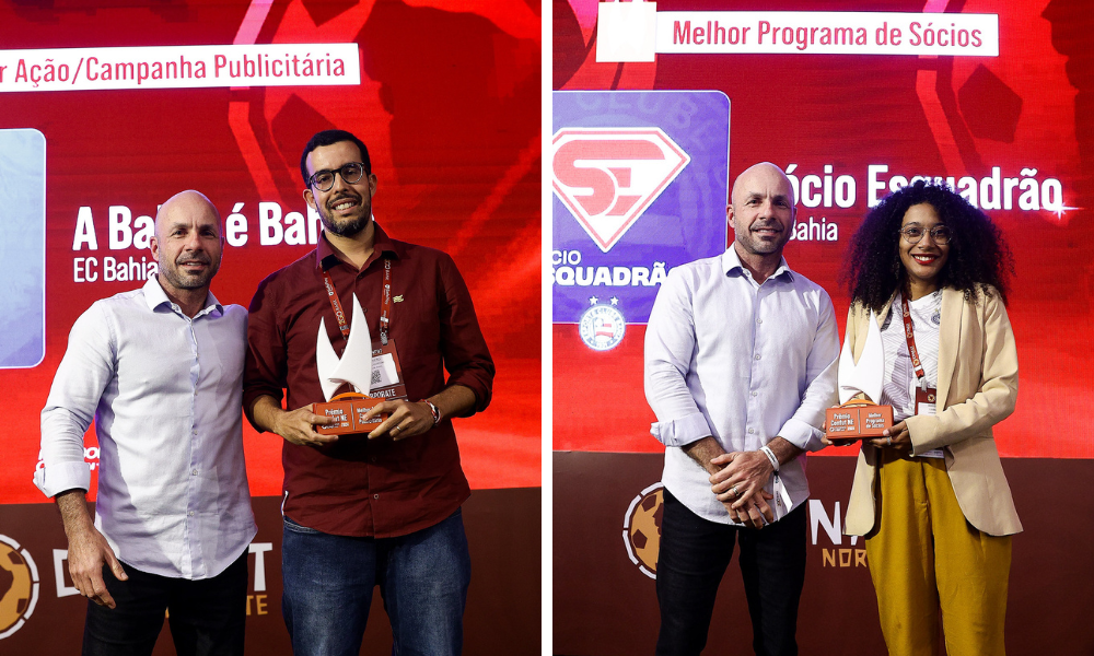 Prêmios recebidos pelo Bahia no Prêmio Confut 2024