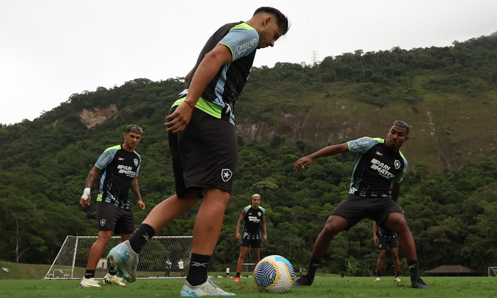 Treino do Botafogo, no Rio de Janeiro