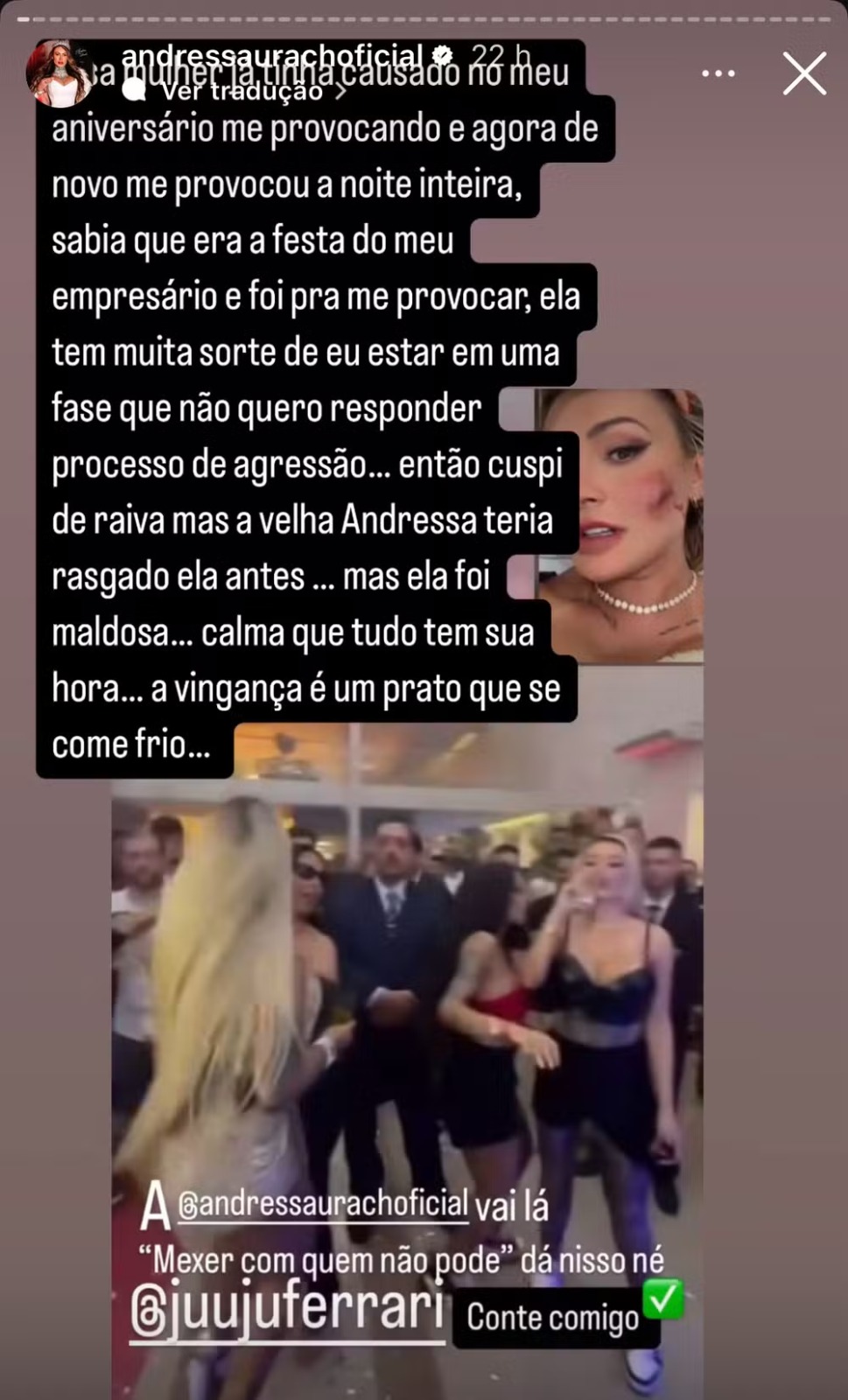 Andressa Urach — Foto: Reprodução/Instagram
