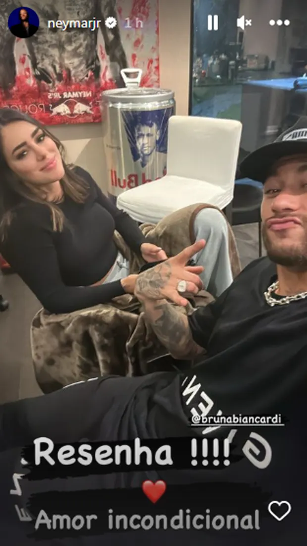neymar e bruna