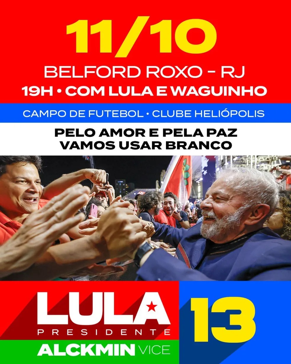 flyer ato lula belford roxo