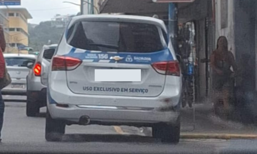 Servidor da SEMOB é flagrado utilizando carro oficial para fins pessoais 