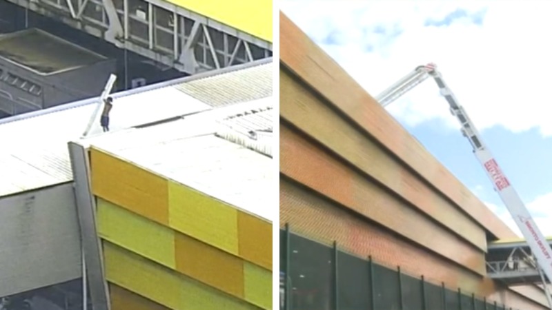 O homem foi rendido por volta das 7h. Foto: Reprodução/TV Bahia