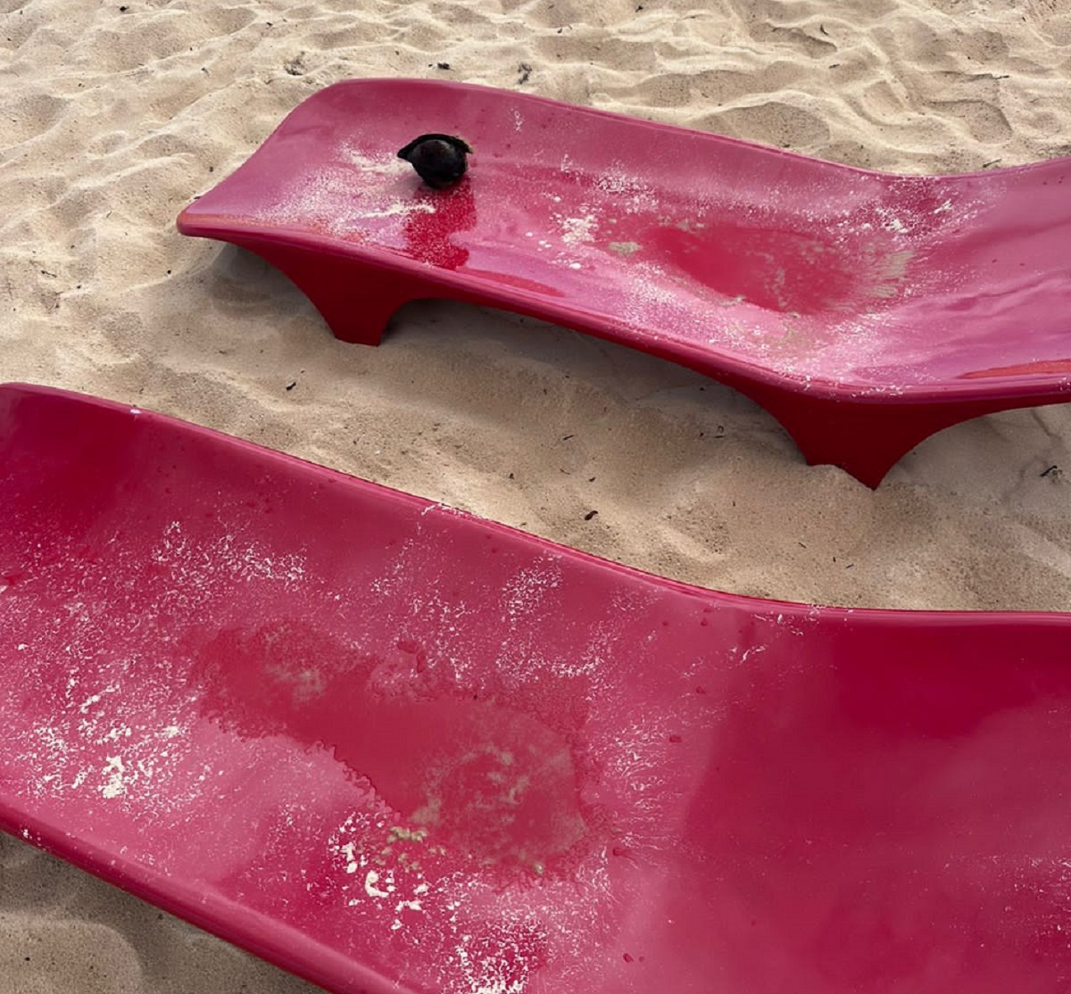 As cadeiras do hotel que motivaram a briga