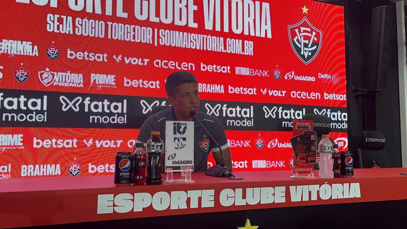 Carpini na última coletiva, após a vitória contra o Bragantino- BNews