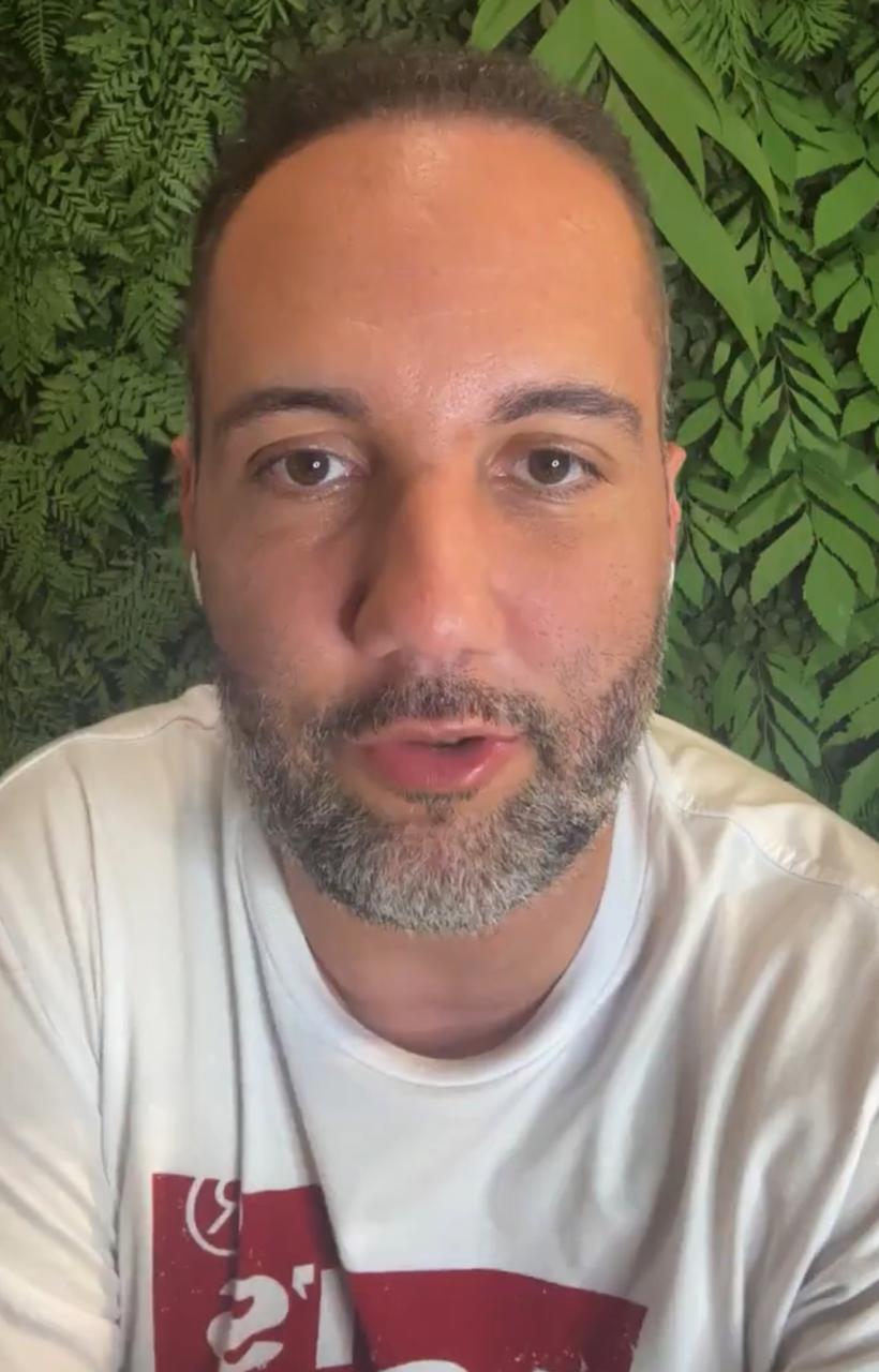 Foto de rosto do jornalista brasileiro Jorge Iggor